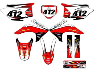 2015-2020 CRF 230 F VELOCITY Red Senge Graphics Kit Compatible with Honda - Picture 1 of 10