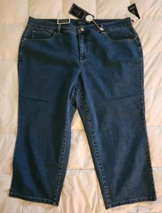 NWT! Charter Club BRISTOL Capri Jeans 20W Tummy Slimming - Picture 1 of 6