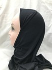 MUSLIM KIDS GIRLS/ADULT HIJAB ISLAMIC HEADSCARF PLAIN SCARF ONE PIECE CHILDREN