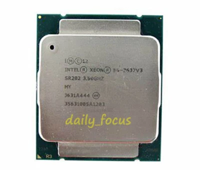 Intel Xeon E5-2637 V3 3.5GHz 4 cores 15MB 9.6GT/s SR202 LGA2011-3 CPU Processor - Image 1 of 4