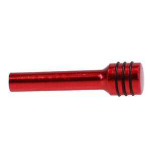 Universal fit Aluminum Car Auto Inside Door Lock Pin Pull Knob Button Cover Red