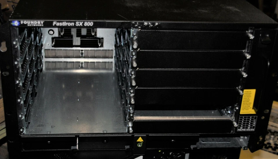  Brocade Foundry BigIron SX 800 Chassis Switch Backplane Backbone Gehäuse leer - Bild 1 von 1