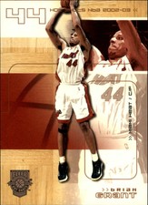 2002-03 Fleer Hot Shots Hot Hands Heat Basketball Card #27 Brian Grant /199