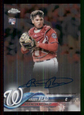 2018 Topps Chrome Rookie Auto #RARR Raudy Read - Image 1 of 2