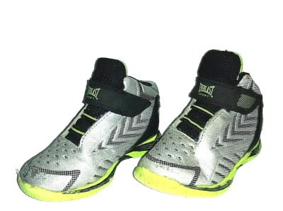 Everlast Niños Zapatillas Altas Zapatos Talla 8 Niño Tacón a Puntera 6" A171 Foto 1 de 4
