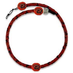 MLB MAJOR LEAGUE BASEBALL TEAM COLOR GAMEWEAR FROZEN ROPE LEATHER NECKLACE - Picture 1 of 27