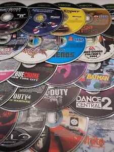 XBOX & XBOX 360 Loose Disc Games Pick Your Own Bundle | $5 Flat Shipping - Picture 1 of 37