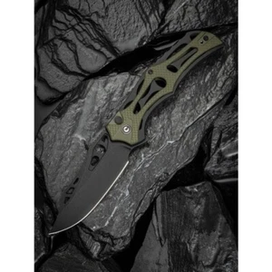 Civivi Biophase Folding Knife 3.5" Black Nitro V Steel Blade Aluminum/G10 Handle - Picture 1 of 14