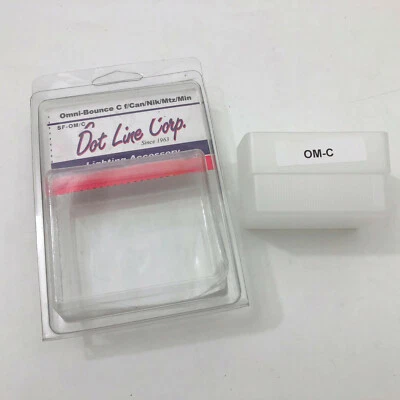 DotLine Sto-Fen OM-C Bounce Diffuser for Canon/Nikon/Pentax/Nissin & Others - Image 1 of 2
