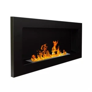 Camino a Bioetanolo a Parete Moderno Biocamino 90 cm a Incasso - Foto 1 di 6