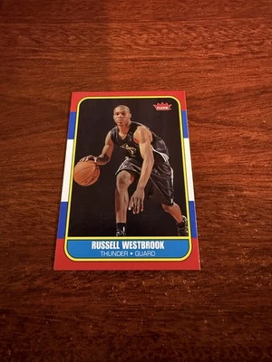 2008-09 Fleer 复古 #86R-168 Russell Westbrook 新秀卡 — 第 1/2 张图片
