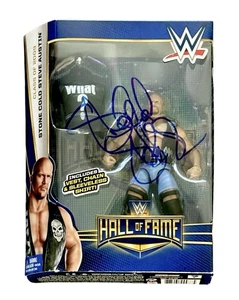 WWE STONE COLD SIGNED ELITE HALL OF FAME CLASS OF 2009 WITH JSA COA VERY RARE - Picture 1 of 7