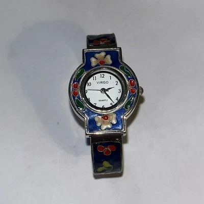 Reloj, damas/niñas Cloisonne, National Geographic. Movimiento Virgo, Japón Foto 1 de 4