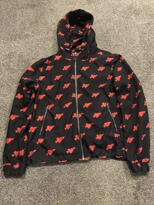 Chaqueta Ami Alexandre Mattiussi Estampada Corazón Para Hombre Talla Grande Negra Foto 1 de 4