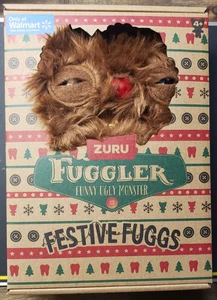 Fuggler Funny Ugly Monsters Plush Toy FESTIVE FUGGS Series - Reindeer /Brand NEW - Picture 1 of 5