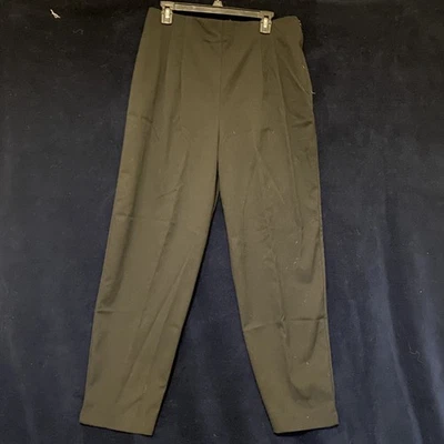 Womens Size 16 Briggs Comfort Waist Stretch Black Pant Side Zip - Image 1 of 4