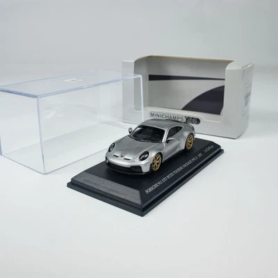 1:64 Porsche 911 (992.2) GT3 Touring Silver Alloy Model Car - Highly Detailed - Image 1 of 4