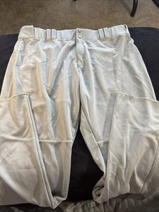 Under Armour Adult Baseball Pants Heat Gear Gray Loose Fit Men's Size XXL - Picture 1 of 14