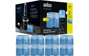 8 cartucce pulizia Braun CCR 6+2 compatibili rasoio SmartCare 8 pz - Foto 1 di 10