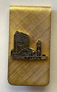 Vintage The Mint Casino Las Vegas Money Clip Defunct Rare - Picture 1 of 7