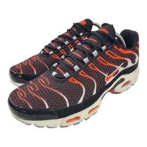 Nike Schuhe Air Max Plus Herren Größe 11,5 Schwarz Hot Lava Laufen Sneaker 852630-034 - Bild 1 von 10