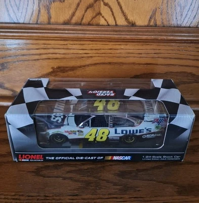 Jimmie Johnson 2011 Lowe's Talladega Carrera Ganar Gunmetal 1/24-RARO-1 de 54 Foto 1 de 4