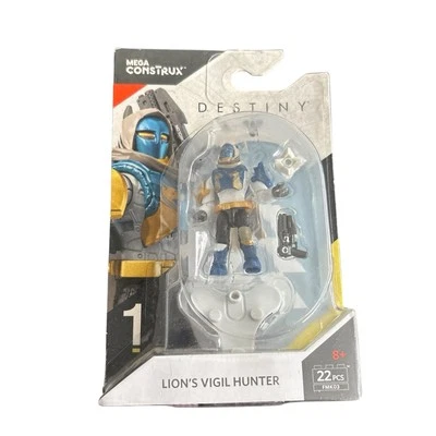 Figura Mega Construx Destiny Lion's Vigil Hunter FMK03 NIP SERIE 1 Foto 1 de 4