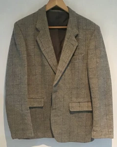 BURTON CHECK PURE NEW WOOL Blazer Sports Jacket 40 - Picture 1 of 4