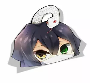 Pegatinas de anime Iguro | Demonio | Peeker para autos NUEVAS - Imagen 1 de 1