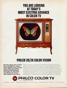 Print Ad Philco Television TV 1964 Color Full Page Large Magazine 10.5"x13.5" - Picture 1 of 1