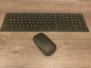 Jelly Comb tastatur maus set kabellos schwarz - Afbeelding 1 van 2