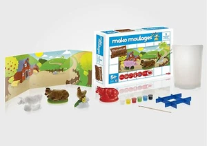 Mako Molds - Creative Leisure Kit - Welcome to the Farm Set 3 Molds NEW - Picture 1 of 2