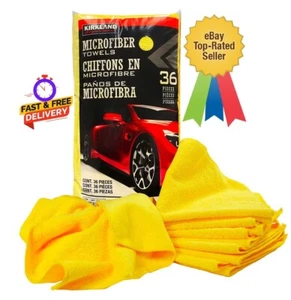 Kirkland Signature asciugamani in microfibra per auto ultra peluche 40 cm confezione da 36 - Foto 1 di 17
