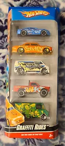 Hot Wheels "5-Pack Graffiti Rides" Set Regalo Raro Nissan Silva S15 Nuovo 2009 - Foto 1 di 9