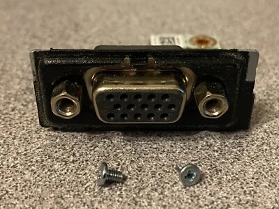 HP VGA Port Board 906321-002 914970-002 and 2 Screws Quick Ship - Image 1 of 3