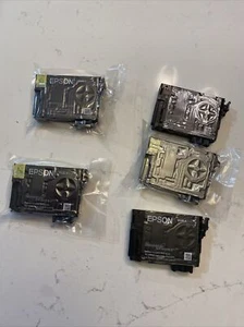 Lot 3 Epson Dura Brite Ultra 802 Ink - plus two open - Picture 1 of 4