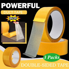  3PCS Strong Adhesive Double-sided Gauze Fiber Mesh Tape Waterproof Removable US