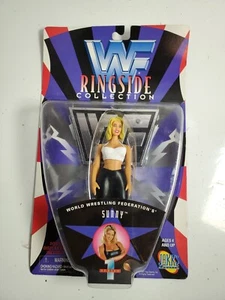 NIP 1997 Jakks Pacific WWF Ringside Collection Series 1 Sunny Action Figure NEW - Picture 1 of 9