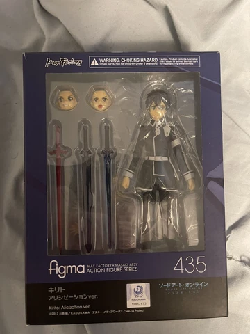 Max Factory figma 435 Sword Art Online SAO Kirito Alicization ver. Action Figure Cover