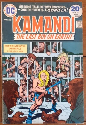 KAMANDI: THE LAST BOY ON EARTH #16, DC COMICS, APRIL 1974, VG/FN - Image 1 of 2