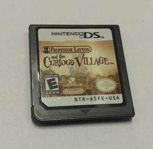 Professor Layton and the Curious Village Nintendo DS Spiel Cartridge - Bild 1 von 2