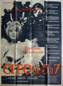 CLEO DE 5 A 7 - VARDA / NEW WAVE - CLEO DE 5 A 7 - CARTEL DE PELÍCULA GRANDE ORIGINAL - Imagen 1 de 1