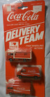 CORGI TOYS Coca  Cola  Delivery   team  3  vehicles,  MOC  1979