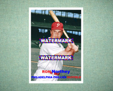 Ron Northey Philadelphia Phillies 1957 Style Custom Baseball Art Card