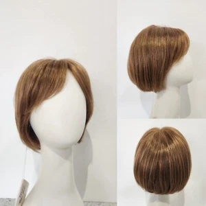 Monofilament Top Bob Style Wig in Strawberry Blonde(?) 27C/30/140 - Picture 1 of 15