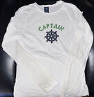 Gap Kids Girls T-Shirt top White Nautical  Sz XS GUC