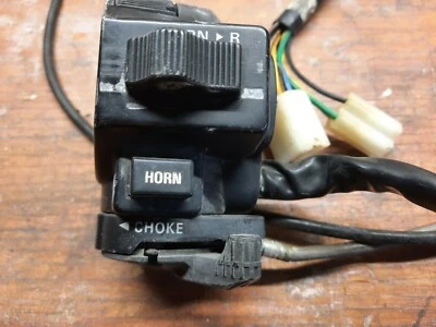 YAMAHA VENTURE ROYAL XVZ12 XVZ1200 1983-85 INTERRUPTOR IZQUIERDO Y CABLE OBTURADOR   Foto 1 de 4