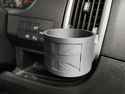 Clip-on Cup Holder for Peugeot Boxer, Citroen Relay, Fiat Ducato – Great Britain - Image 1 of 4