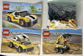 LEGO Creator: 3 in 1 - Fast Car (31046) 100% Complete W/  Booklets