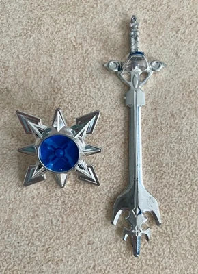 Vintage Matchbox Voltron MINIATURE BLAZING SWORD SET  - NOT A REPRO! - Image 1 of 4